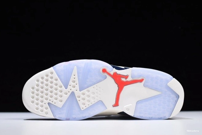Cheap TBkick White Air 6 Infrared Retro Jordan Grey-Sail 23-Neutral Tinker 384664-104 0717